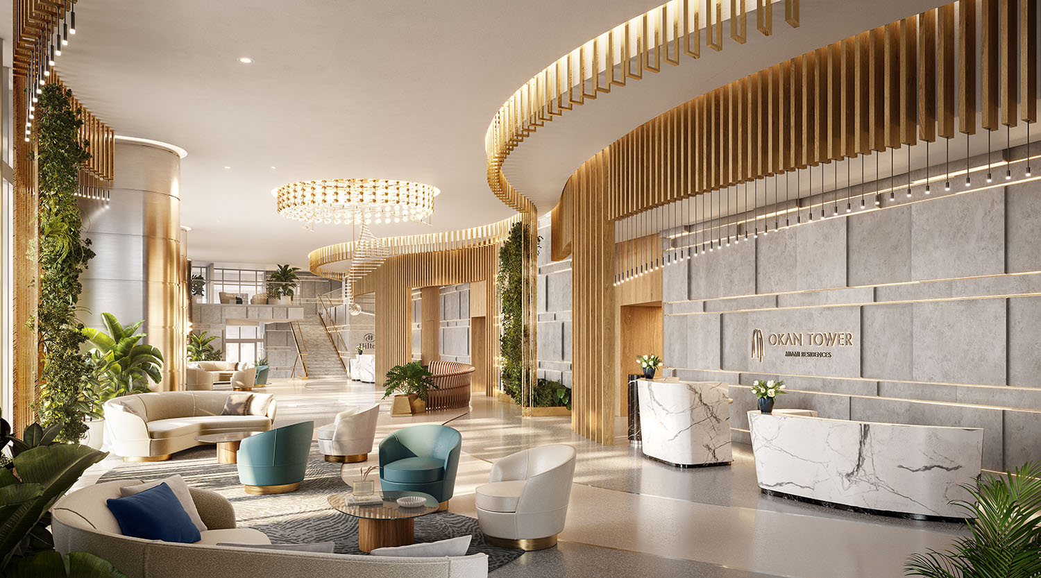 Okan Tower_Ground Floor Lobby