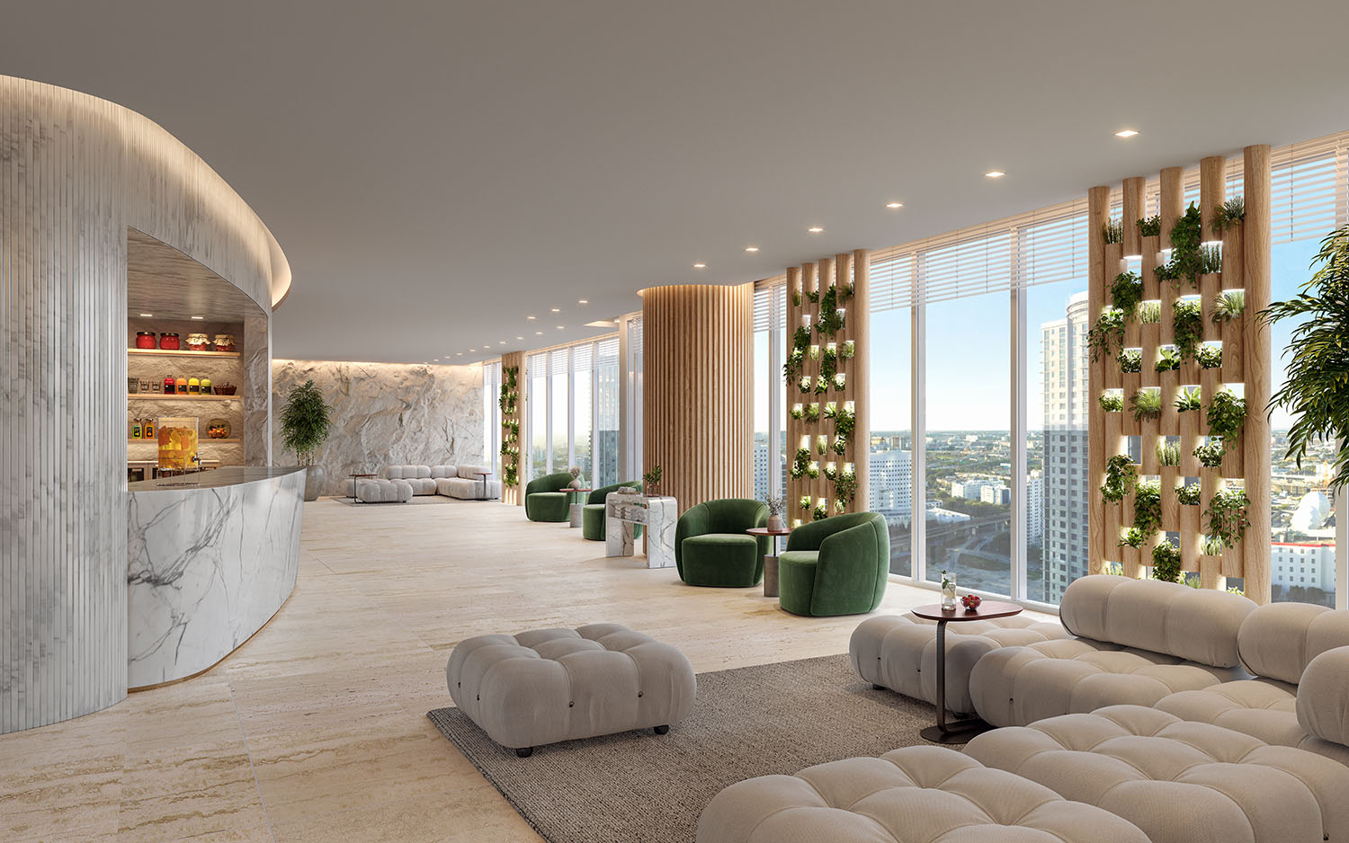 Okan Tower_Hilton Spa Relaxation Lounge