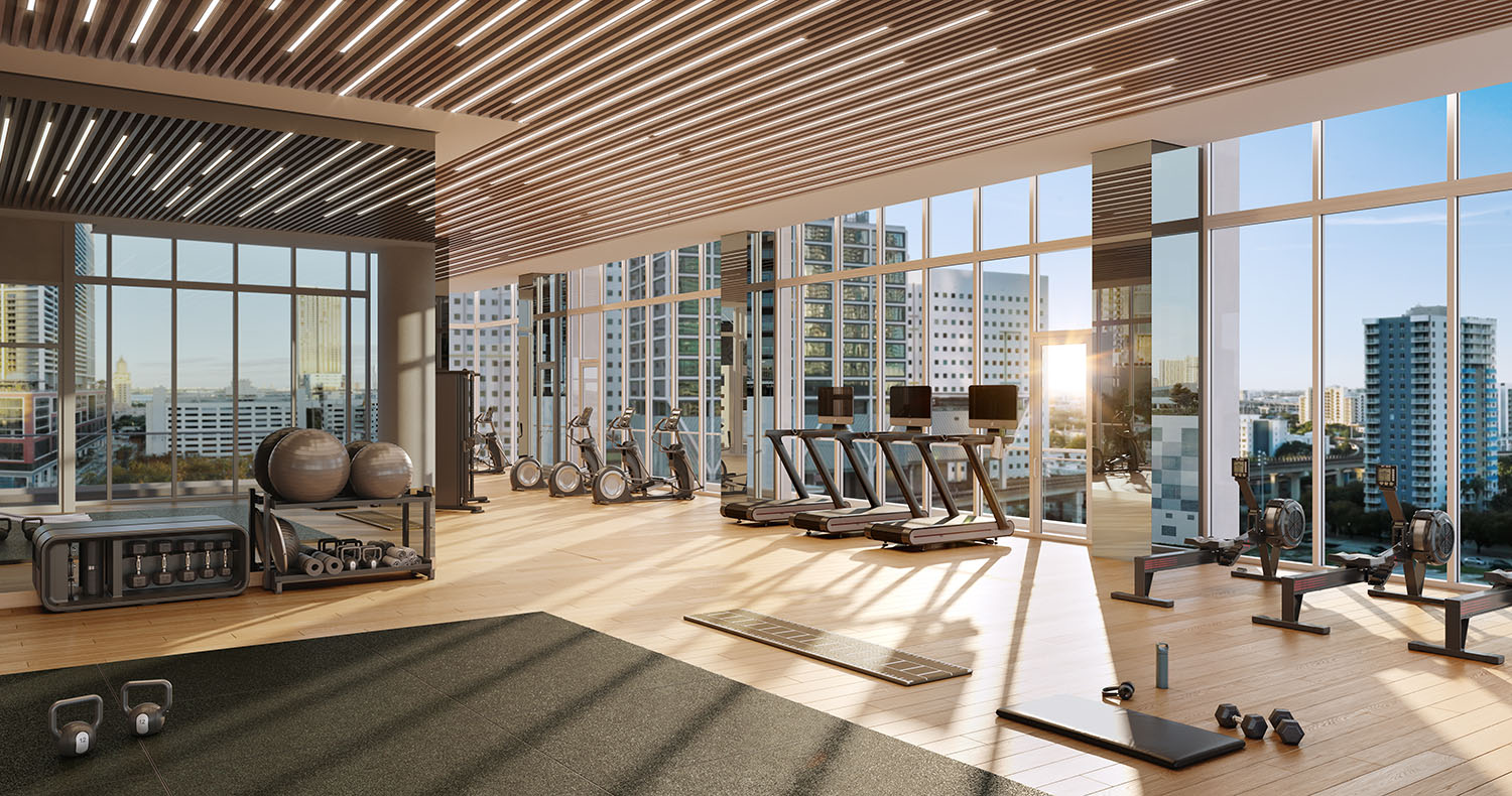 Okan Tower_12th Floor Fitness Center
