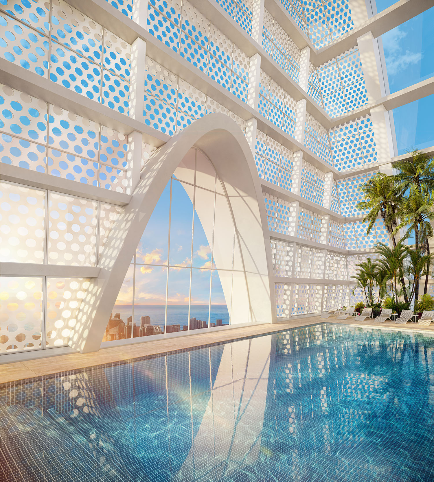 Okan Tower_Sky Residece Rooftop Pool